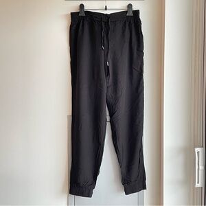 SPLENDID Black Drawstring Pull-on Joggers